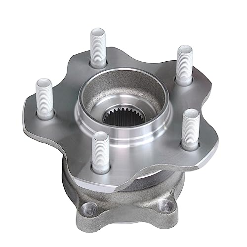 Image of Detroit Axle - AWD Rear Wheel Bearing Hubs for 2009-2014 Nissan Murano 2010 2011 2012 2013 Wheel Bearing Hubs Assembly Set Replacement