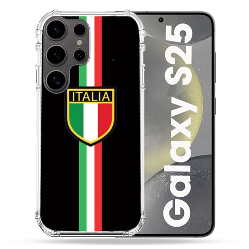 Coque Samsung Galaxy S25 Cokitec renforcée noire motif Voyage Italie 3
