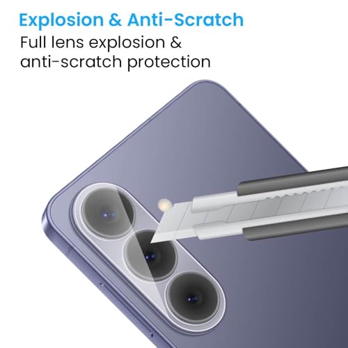 Image of FIRST MART Camera Lens for Samsung Galaxy S26 | 9H Tempered Glass, Anti-Scratch, Case-Friendly, HD Clarity, Bubble-Free | Crystal Clear