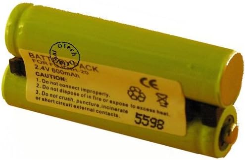 Battery for FUJ NH-20 2.4V Ni-Mh 600mAh