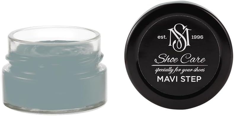 Suede & Nubuck Spray - NCS S 4010-B50G Deep Sage Grey - Color Renovator & Protection for Suede, Nubuck, Velour by MAVI STEP - 3.40 fl oz / 100 ml