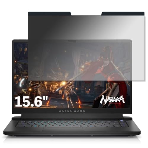DELL ALIENWARE M15 R7 15.6�C���` 16:9 �Ή� �}�O�l�b�g�� �`�����h�~�t�B���� �v���C�o�V�[�t�B���^�[ �u���[���C�g�J�b�g ���˖h�~ PC �p�\�R�� �m�[�g�u�b�N �̂������h�~ ��ʕی� �ی�V�[�g ���E�ȒP ���ʎg�p