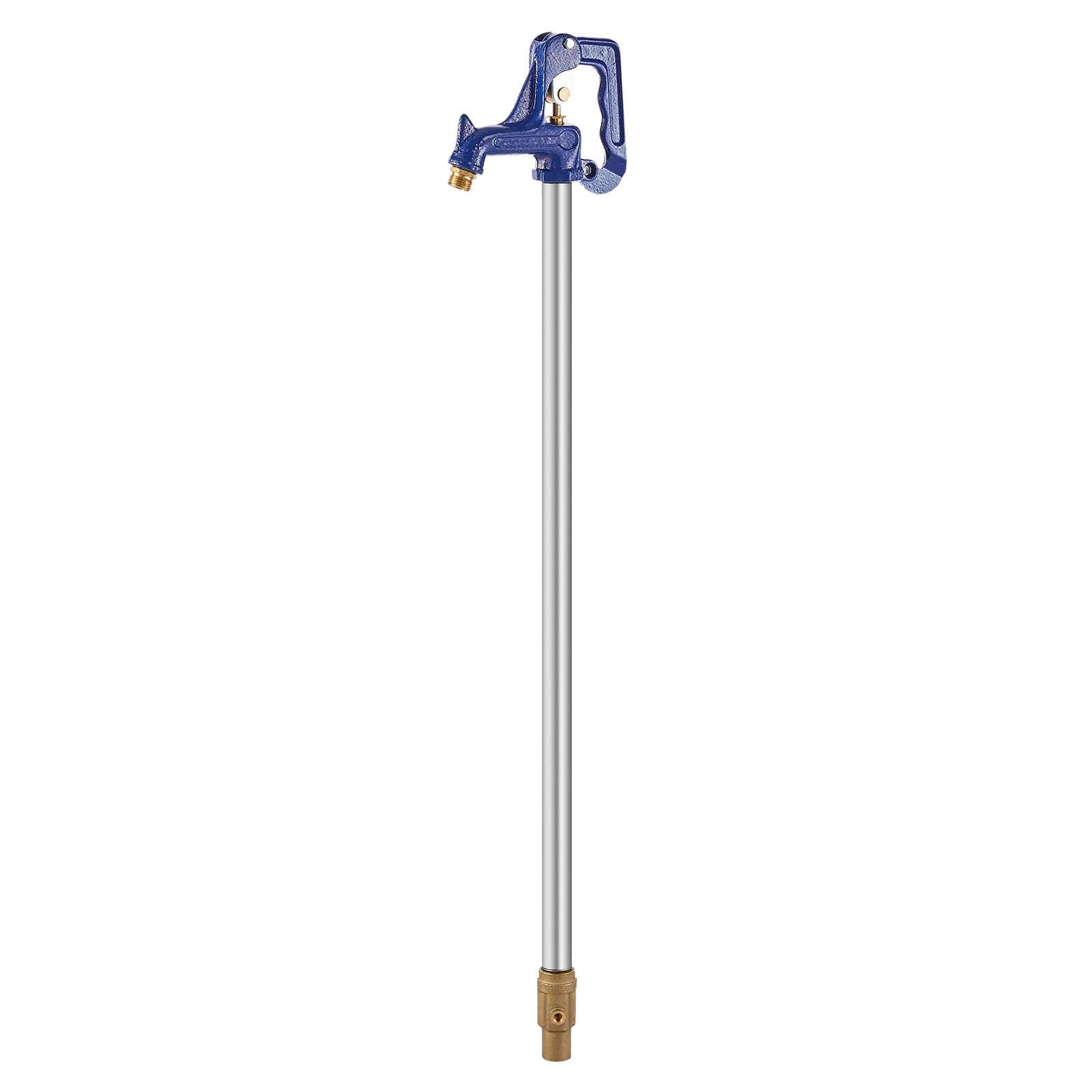 VEVOR Frostsicherer Gartenhydrant, 1,6 m Langer Außenwasserhahn mit 91,5 cm Eingrabungstiefe, G 3/4 Zoll Rohranschluss & G 3/4 Zoll Schlauchkupplung, für Bewässerung von Hof, Garten & Bauernhof
