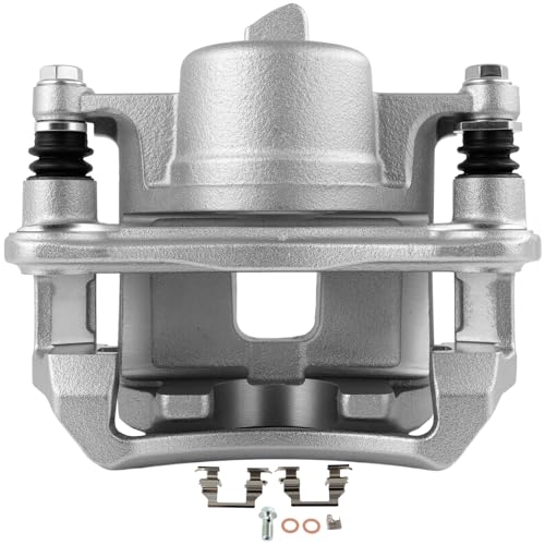 Image of SCITOO 19-B2049 Front Right Disc Brake Caliper w /Bracket Fit For Chevrolet For Prizm 1998-2002,For Toyota For Corolla 1998-2002, Single Piston