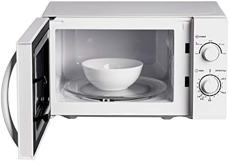Amazon Basics Solo Countertop Microwave, 20 L, 700W - White
