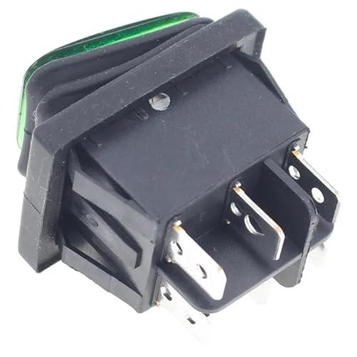 Interrupteur à bascule pour tableau de commande atelier 220V IP67 6 broches - 5
