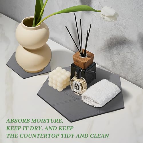 Lovewo ZWD-HUISE-12IN-7IN-504 Instant Dry Stone Plant Saucers thumb #2