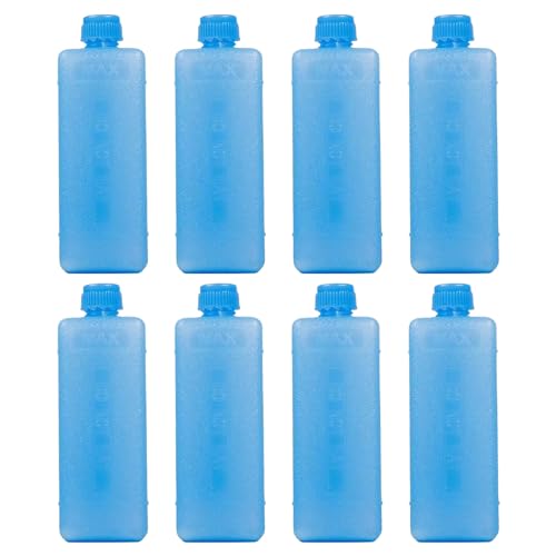 Bloques de congelador de larga duración, ladrillos de refrigeración compactos, solución de almacenamiento en frío de 8 piezas para loncheras, bolsas de bebidas, picnic al aire libre, enfriadores de