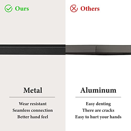 Arcus Home 20"X30"Rectangle Mirror Wall Mirror For Bathroom Metal Frame Anti-Rust,For Bathroom Mirrors For Over Sink,Bedroom Wall Mounted Decorative Mirror (Horizontal/Vertical,Black) #TOP1