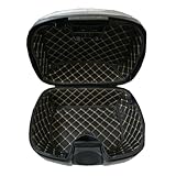 El forro interior para equipaje de motocicleta, fabricado en piel, ofrece un acolchado diseñado para un ajuste perfecto dentro de tu maleta.