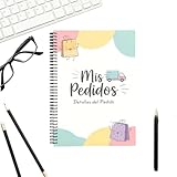 Libro De Registro De Pedidos Para Pequeñas Empresas | Cuaderno de Seguimiento de Ventas de España - Diario De Registro De Pedidos | Para Pequeñas Empresas Oficina Restaurante Cocina Personal De Servic