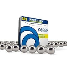 3/16 INCH 302 Stainless Steel Ball, Grade 100, 100 Count 3/16 in 302 SS GR.100 Balls 100