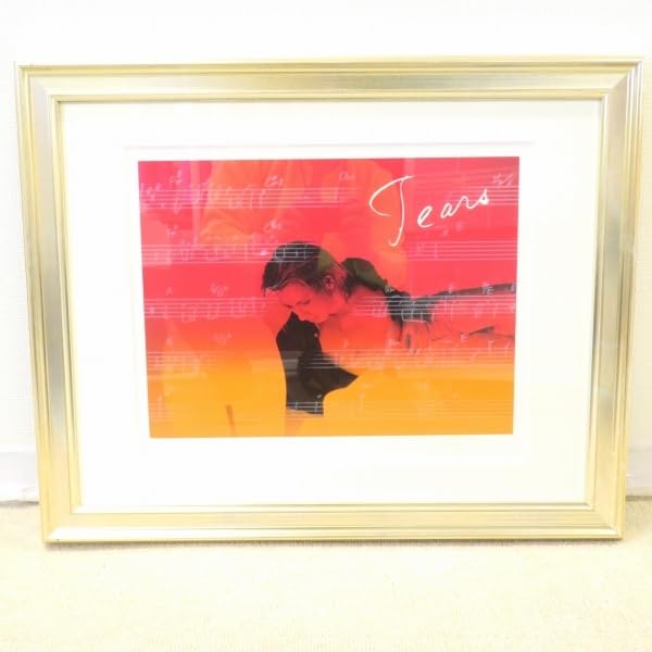 Amazon.co.jp: #anp YOSHIKI ARTS Tears 額付きシルクスクリーン 限定