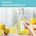 Hebayy 255 Oils, Vinegars & Condiments Labels, Minimalist Water & Oil Resistant Pantry Label Stickers Food Jar Label for Organization and Storage Seasoning Label