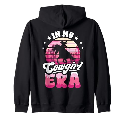 Dans mon époque Cowgirl Western Country Rodeo Funny Cowboy Sweat à Capuche