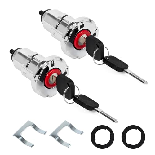 7748-2PK Tool Box Locks Replacement Compatible with Weather Guard -01 & -02 Series Truck Boxes 2 Locks Keyed Alike