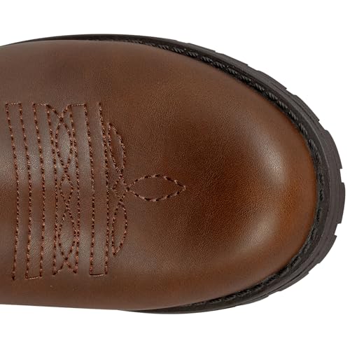 SheSole Mid Calf Cowboy Boots for Women - Non Slip Western Cowgirl Work Boots for Ranch, Horse Riding & Country Concert3