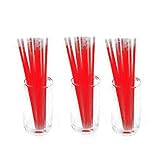 光るブレスレット 蛍光ブレスレット赤 レッド 単色 300本 ケミカルライト ペンライト 光る棒 ライト 景品 縁日 ケミカルライト 接続ジョイント付 夏祭り 学園祭 文化祭 花火大会 ハロウィンクリスマス 夜遊び コンサート