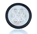 Optronics BUL06CBP Fleet Count 4: Round Sealed DOT LED Back-Up Light, White