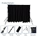 Niyanghome Classroom Puppet Stage, Puppet Show Theater with 2 Tripods, Cross Bar, Curtain and Carrying Bag, Portable Stage Suitable for School, Churches, and Family Shows