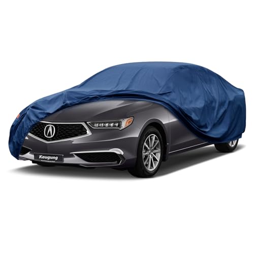 Image of Kaugung Heavy Duty Car Cover Custom Fit Acura TLX (2014-2025),Waterproof All Weather Resistant Outdoor Sun Rain Dust Snow Protection with Anti-Theft Lock.(USA Warehouse,Within 3-7 Days)