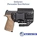 DESANTIS Persuader Gun Holster, Versatile IWB Holster with Sleek Carbon Fiber Finish, Fits S&W M&P Shield 9/40, Shield M2.0 9/40, 9 Shield Plus, etc, Unisex, Right Hand-Draw, Black