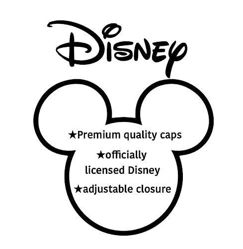 Grey Minnie and Mickey Mouse 2pc Baseball Cap Set4