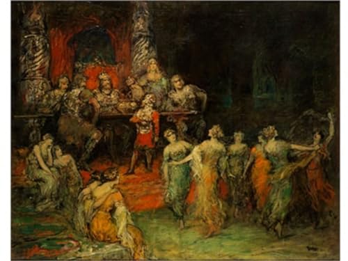 Impression d'art mural de qualité musée Laurin Am Hof Des Dietrich Von Bern