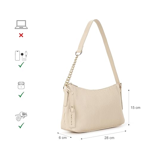 Fastrack faux leather shoulder bag – image 4