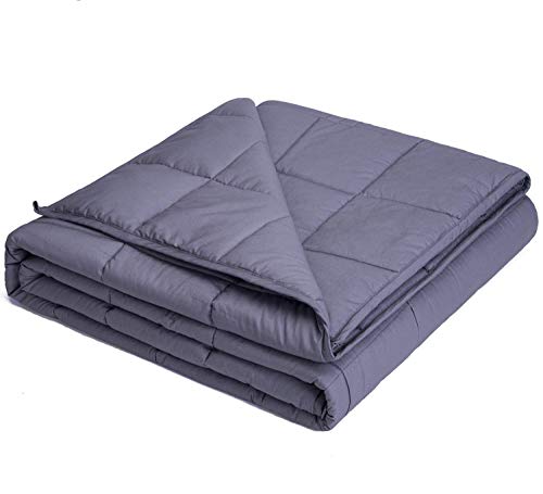 KPBLIS Weighted Blanket 20 lbs 60" x 80" for 180-220 lbs, 7 Layer...