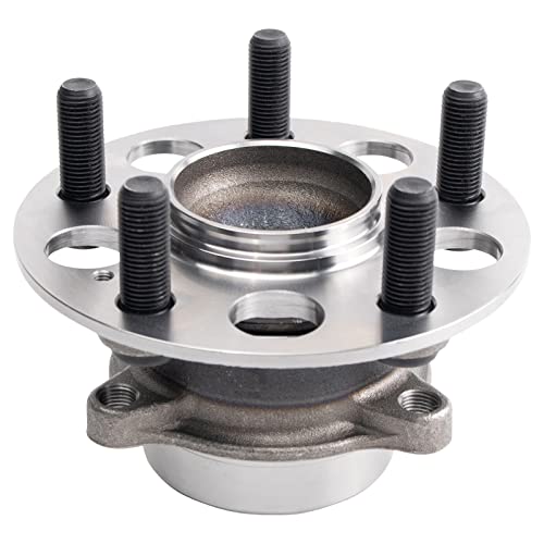 Image of TRQ Rear Left and Right Wheel Bearing and Hub Assembly Set 2 Piece Compatible with 2018-2023 Honda Odyssey 2021-2022 Acura TLX Base Model 2023 TLX