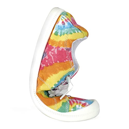 Image of Hxlber Women's Low Top Sneaker - Round Toe Comfort Casual Canvas Shoes Fashion Sneakers for Walking for Women
