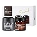 Mizon Colorful Youth Set: All in One Snail Repair Cream (75ml) and Black Snail All in One Cream (75ml) | Day and Night Face Moisturizing Snail Mucin Extract, Anti-wrinkles, Blemish Care and Firming