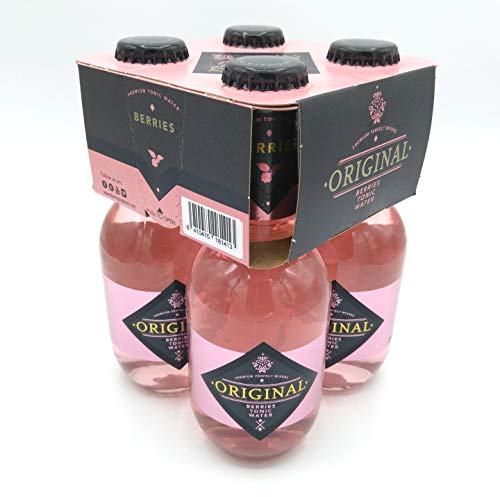 ORIGINAL Berries Premium Tonic Water 20cl - 6 x Pack de 4 unidades (24u)