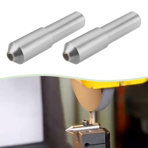 OTOTEC 2 STK. Abrichtstift mit Einzelpunkt-Schleifscheibe 48,8 X 11,1 Mm Diamant-Abrichtstift Abrichtwerkzeug Zum Präzisen Abrichten von Schleifscheiben mit Großem Durchmesser