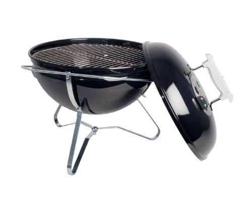 Weber Smokey Joe Premium 14-Inch Portable Grill, Black