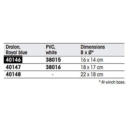 COVER/WINCH,PVC WHITE 16X14CM(X2)