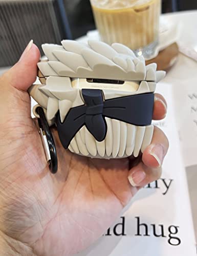 Cartoon Case Compatible For Apple Airpods 2/1 Anime Airpods Cute Case Cover 3D Slim Shockproof Silicone Shell Kawaii Funny Cover For Airpods (Airpods 2/1, Men) #TOP5