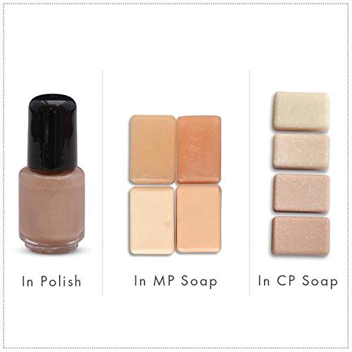 Ivory Lace/Beige/Rose Luxury Mica Colorant Pigment Powder Cosmetic Grade Glitter Eyeshadow Effects for Soap Candle Nail Polish 1 oz