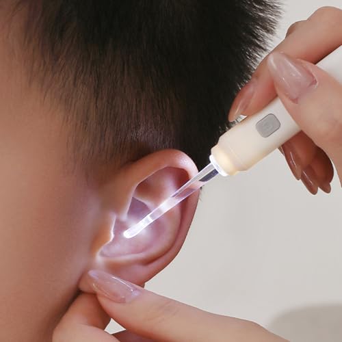 Eliminación de cerumen - Limpiador de oídos con luz, cureta ergonómica | Pinzas de precisión para limpieza del hogar, kit de viaje para adultos, ayuda higiénica segura, solución de cuidado portátil - imagen 5
