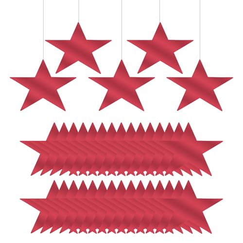 PATIKIL Large Star Cutouts, 40 Pcs 6