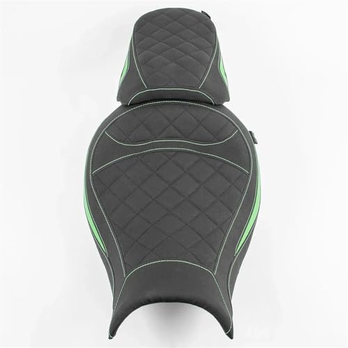 Coussin de Passager Moto Vert Armée pour Kawasaki Vulcan S 2015-2025