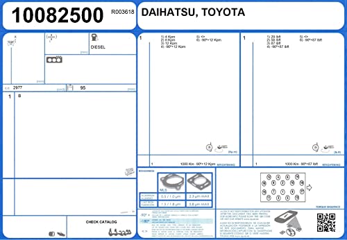 Junta de culata AJUSA 10082500 soluciona fugas y calenta en TOYOTA Land Cruiser J4 J5 2