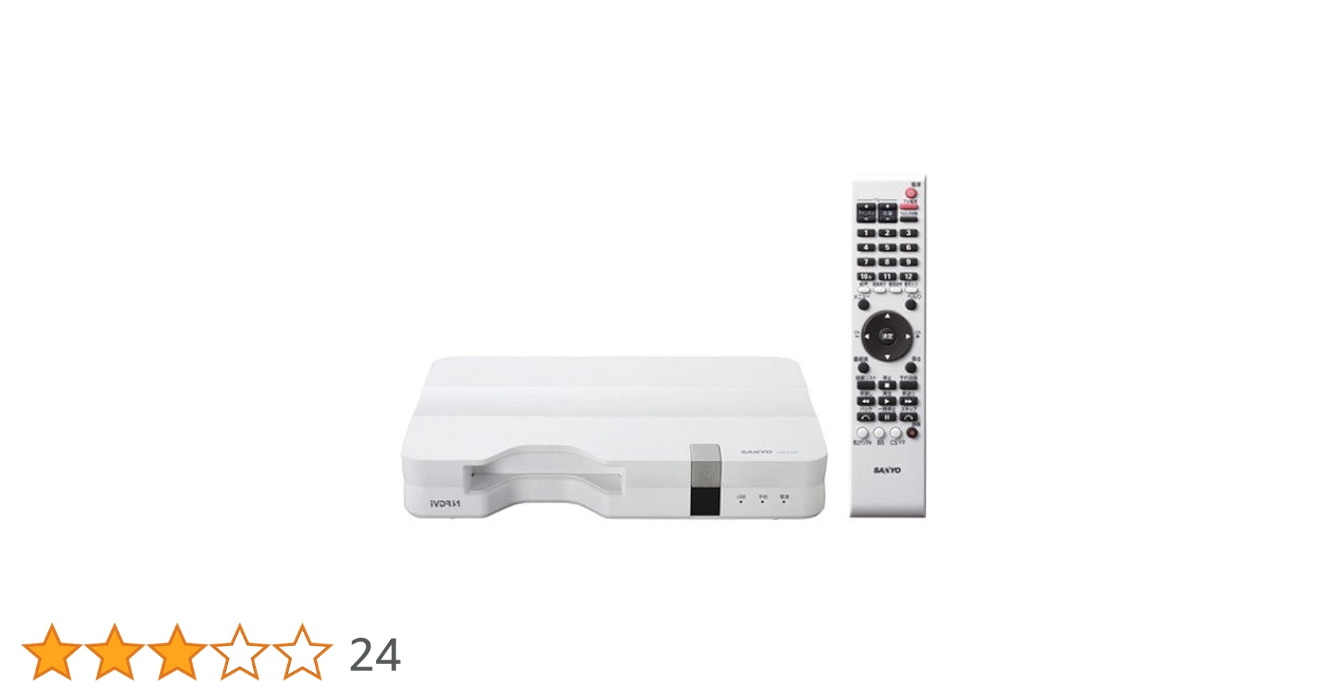 希少★SANYO サンヨー ivレコーダー IVR-S100Ｍ（W）★中古 41EfI8jm0GL.jpg_BO30,255,255,