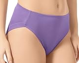 Warner's Women's No Wedgies No Worries Hi Cut Brief Panty
