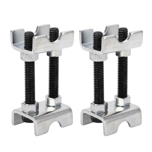 Set compressore per molle elicoidali, distanziatore per molle regolabile a 2 vie, strumento per compressore per molle elicoidali in acciaio al carbonio per camion e automobili,
