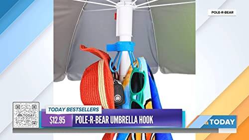 Umbrella Hook For Towels/Camera/Bags By Pole-R Bear #TOP7