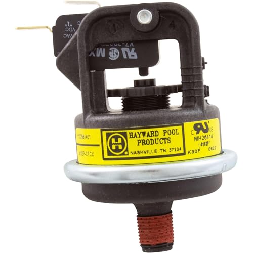 Hayward FDXLWPS1930 Water Pressure Switch Replacement for Hayward Universal H-Series Low Nox Pool Heater,Black