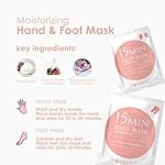 15 Min Pamper Me Kit by Naisture – Korean Spa Kit for Women with Hair Mask, Hand and Foot Masks, Eye Mask, and Face Masks - Image 4