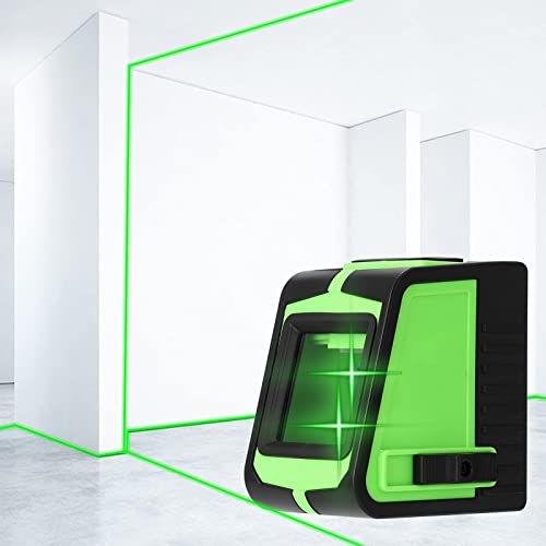 Romacci Ferramenta multifuncional de nivelamento, grande, nível de laser de 2 linhas com função de a